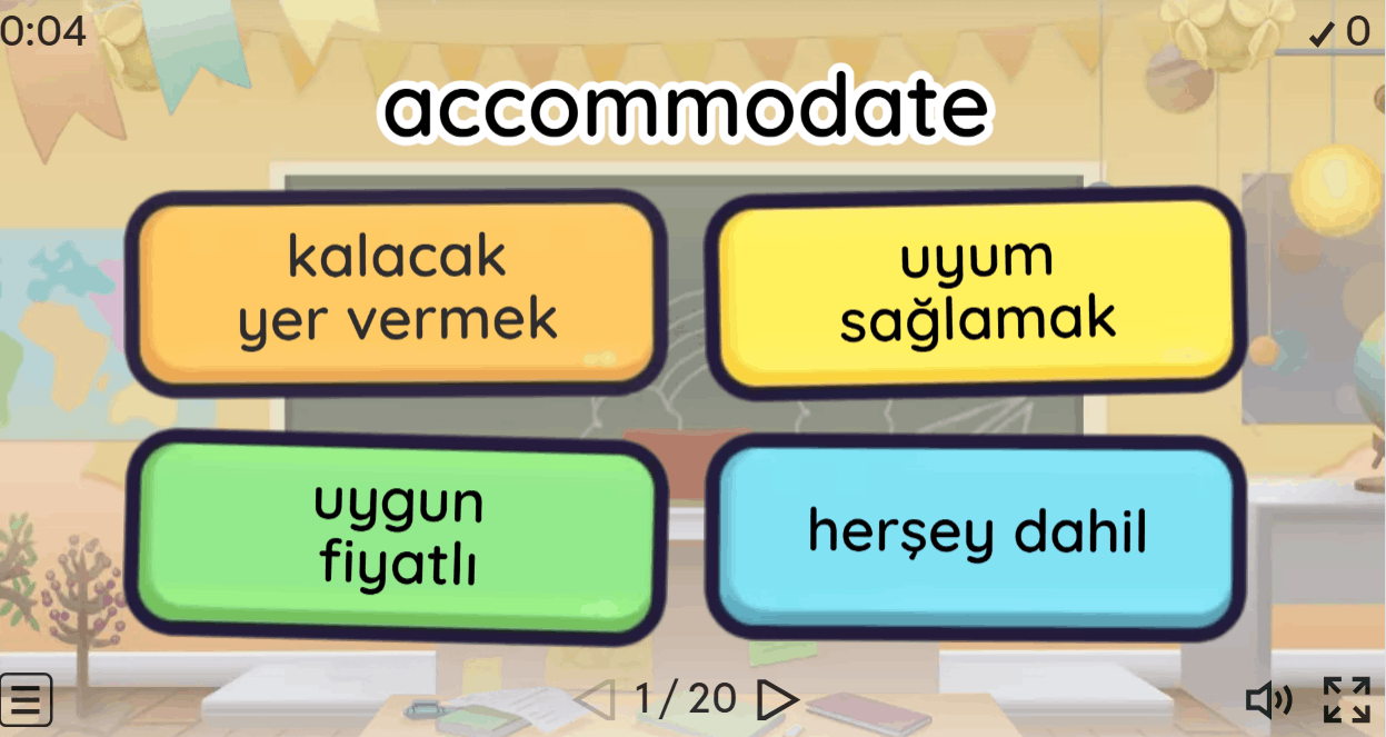 MULTI ENGLISH 7 - VOCABULARY 8